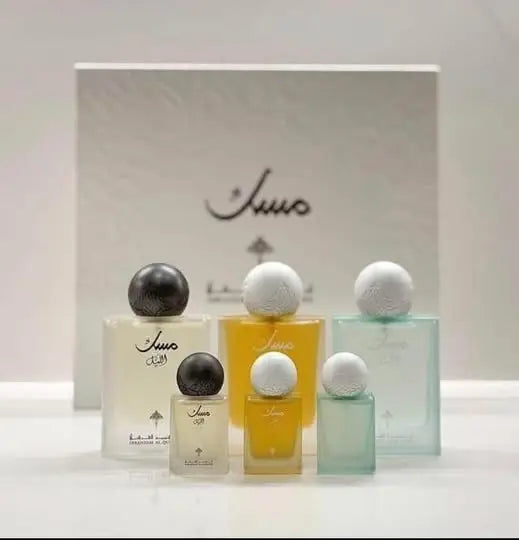 Ibraq Musk Collection ( Sun, Night and Moon + Box of 3 Mini Perfumes )