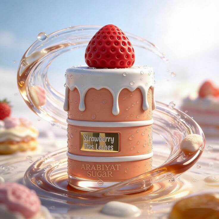 Strawberry Tres Leches Arabiyat Sugar