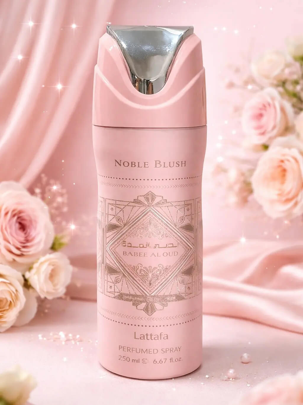 Badee Al Oud Noble Blush Deodorant Spray 200ML By Lattafa