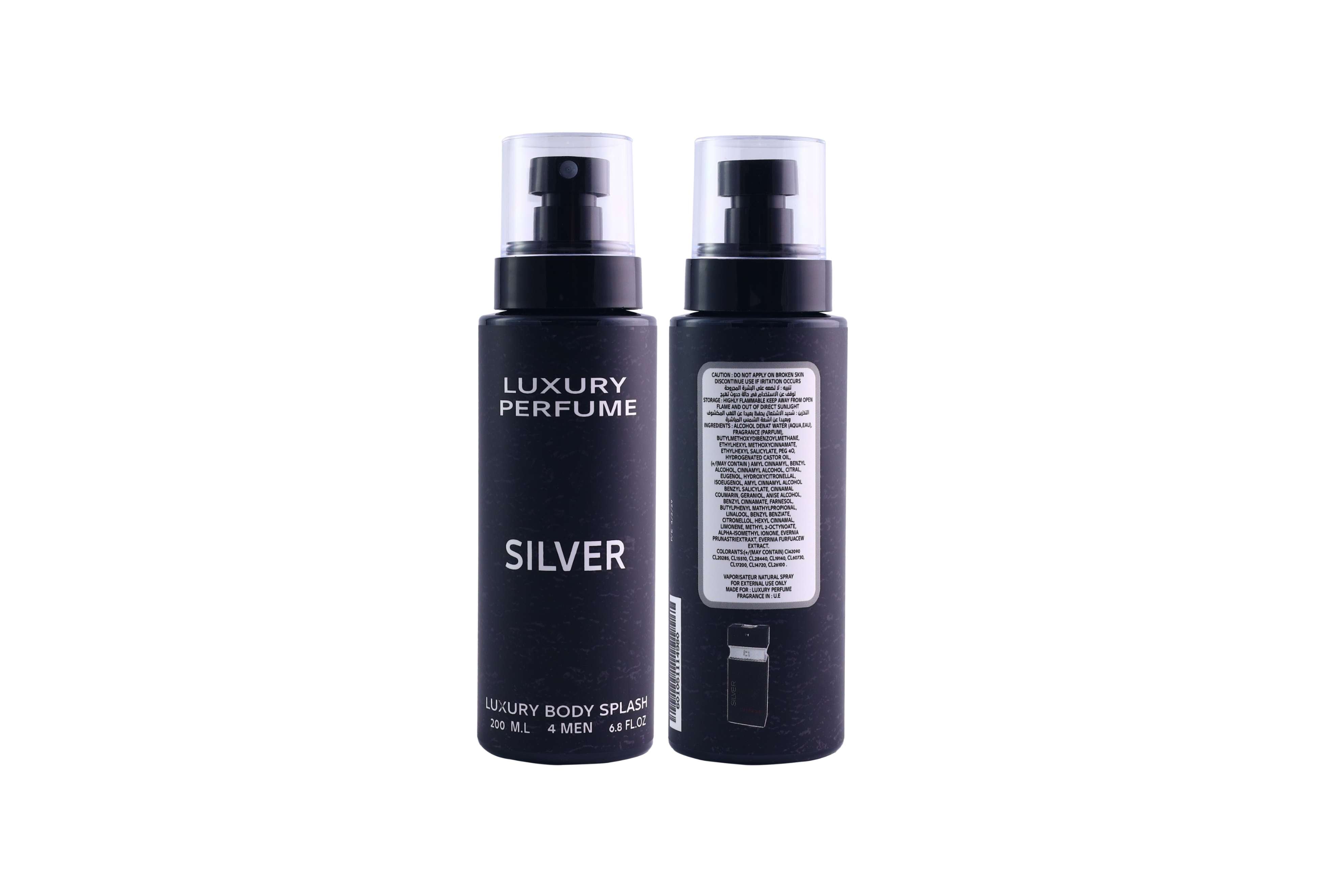 Silver Luxury Body Splash
