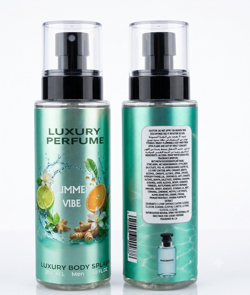 Summer Vibe Luxury Body Splash