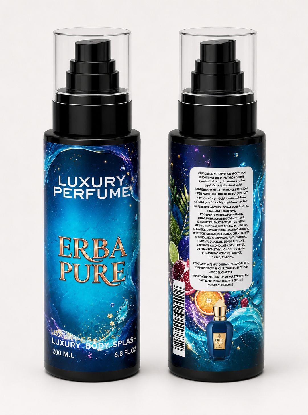 Erba Pure luxury Body Splash