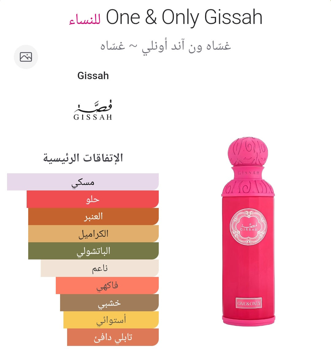 One & Only Gissah
