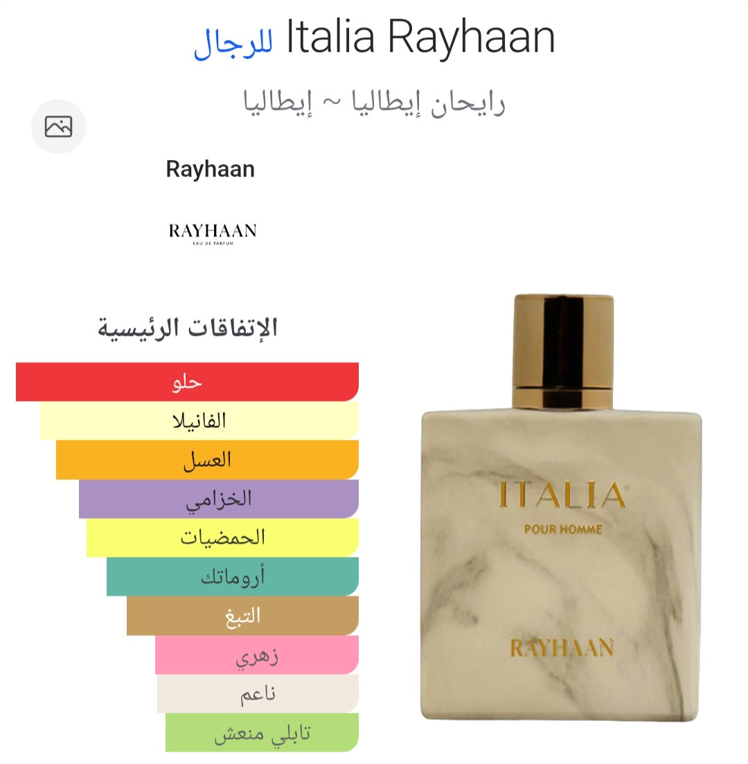Italia Rayhaan