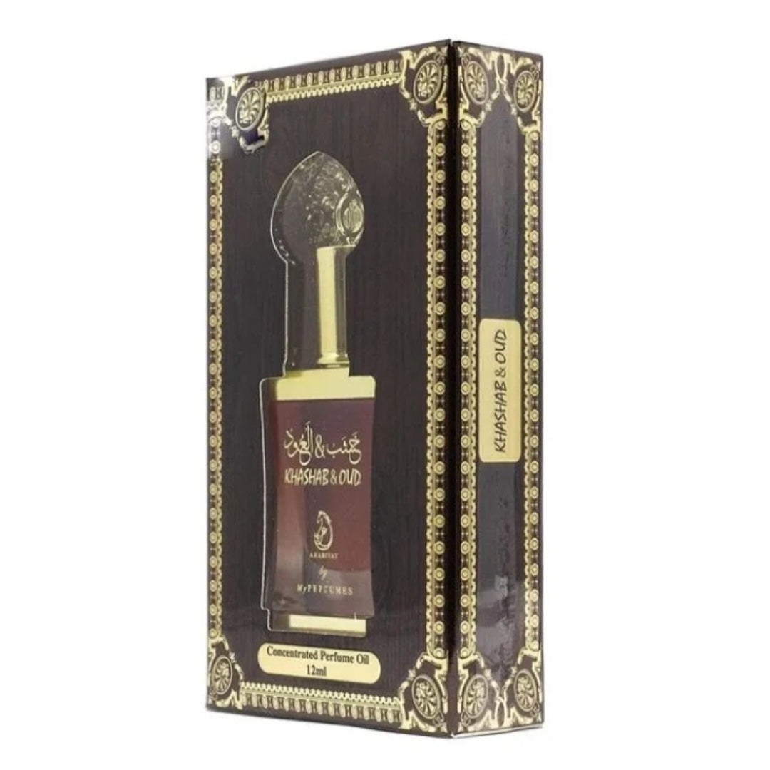 Arabiyat Khashab & Oud Brown Concentrated Perfume Oil