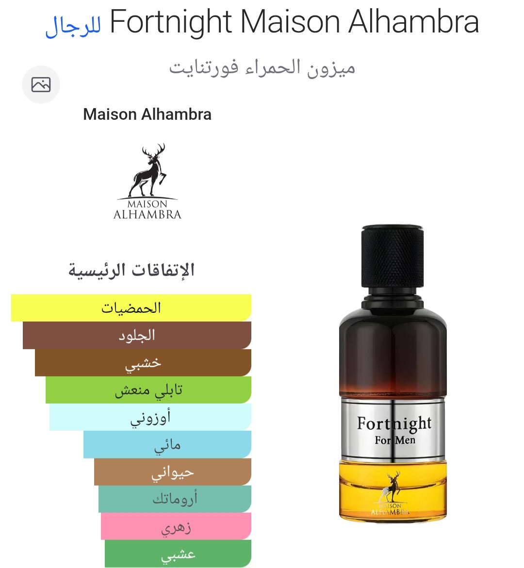 Fortnight Maison Alhambra
