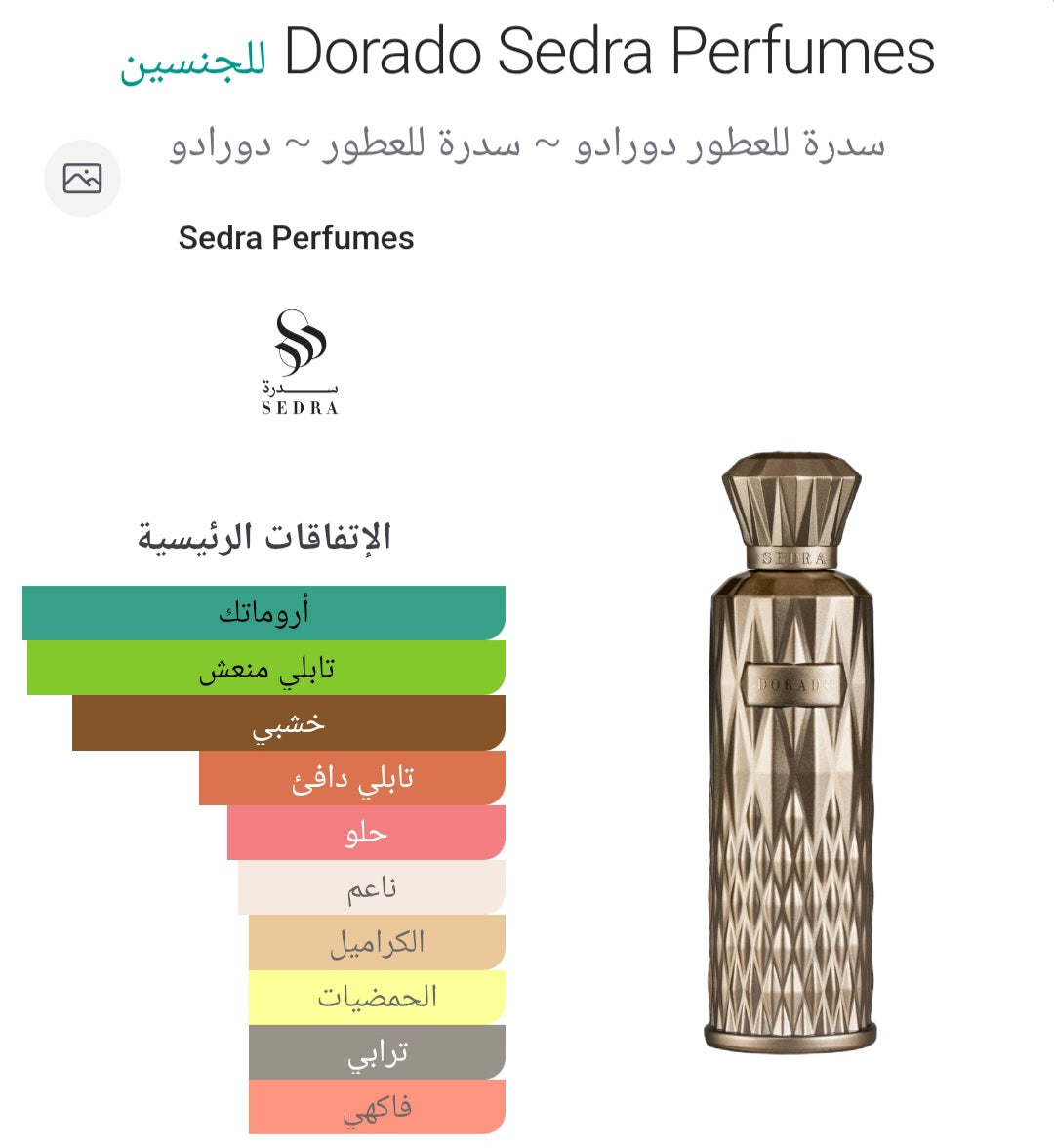Dorado Sedra Perfumes