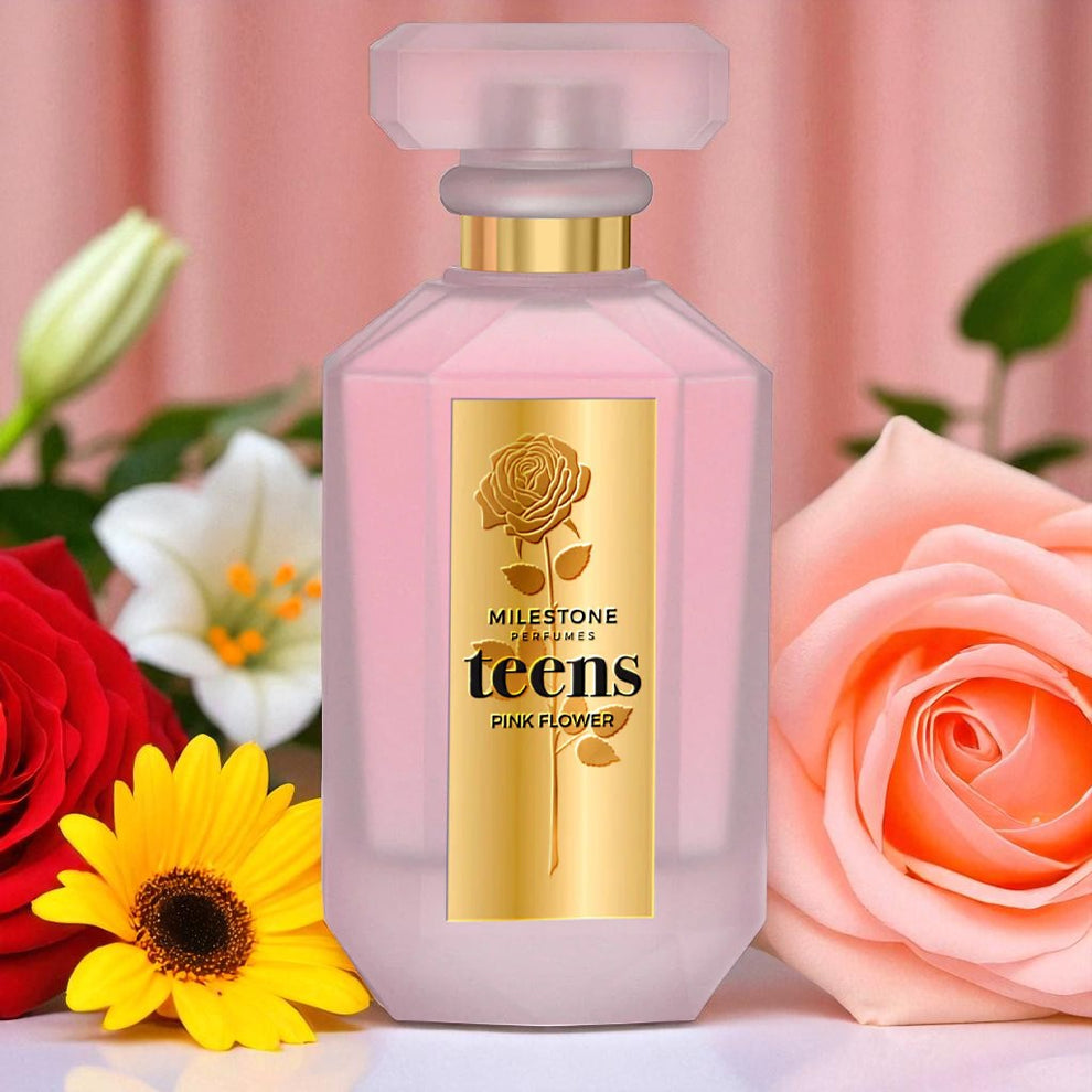 MILESTONE Teens Pink Flower 100ML Eau De Parfum