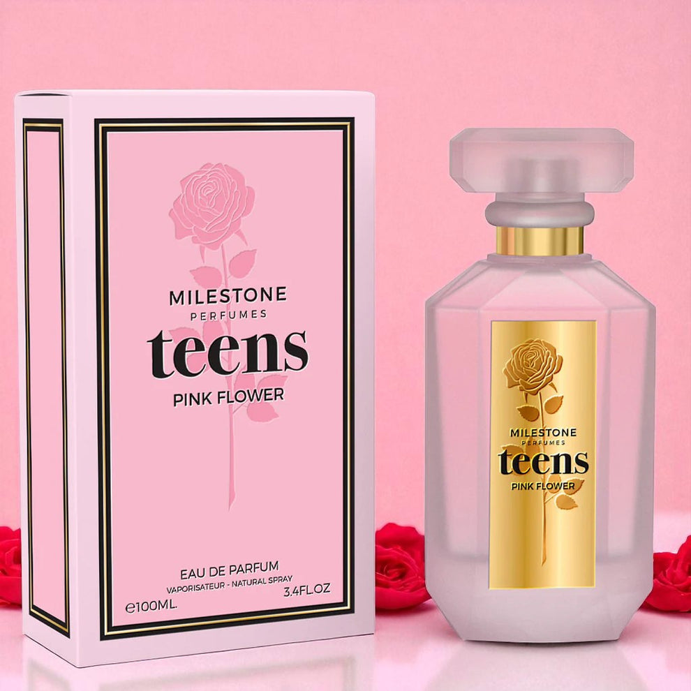 MILESTONE Teens Pink Flower 100ML Eau De Parfum