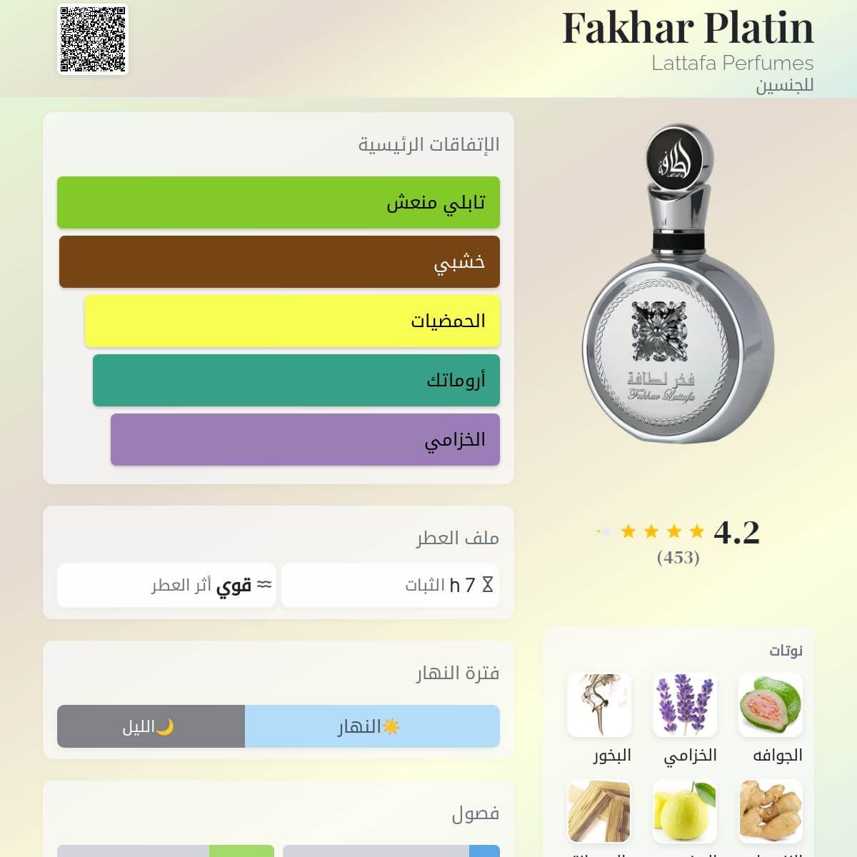 Fakhar Platin Lattafa Perfumes