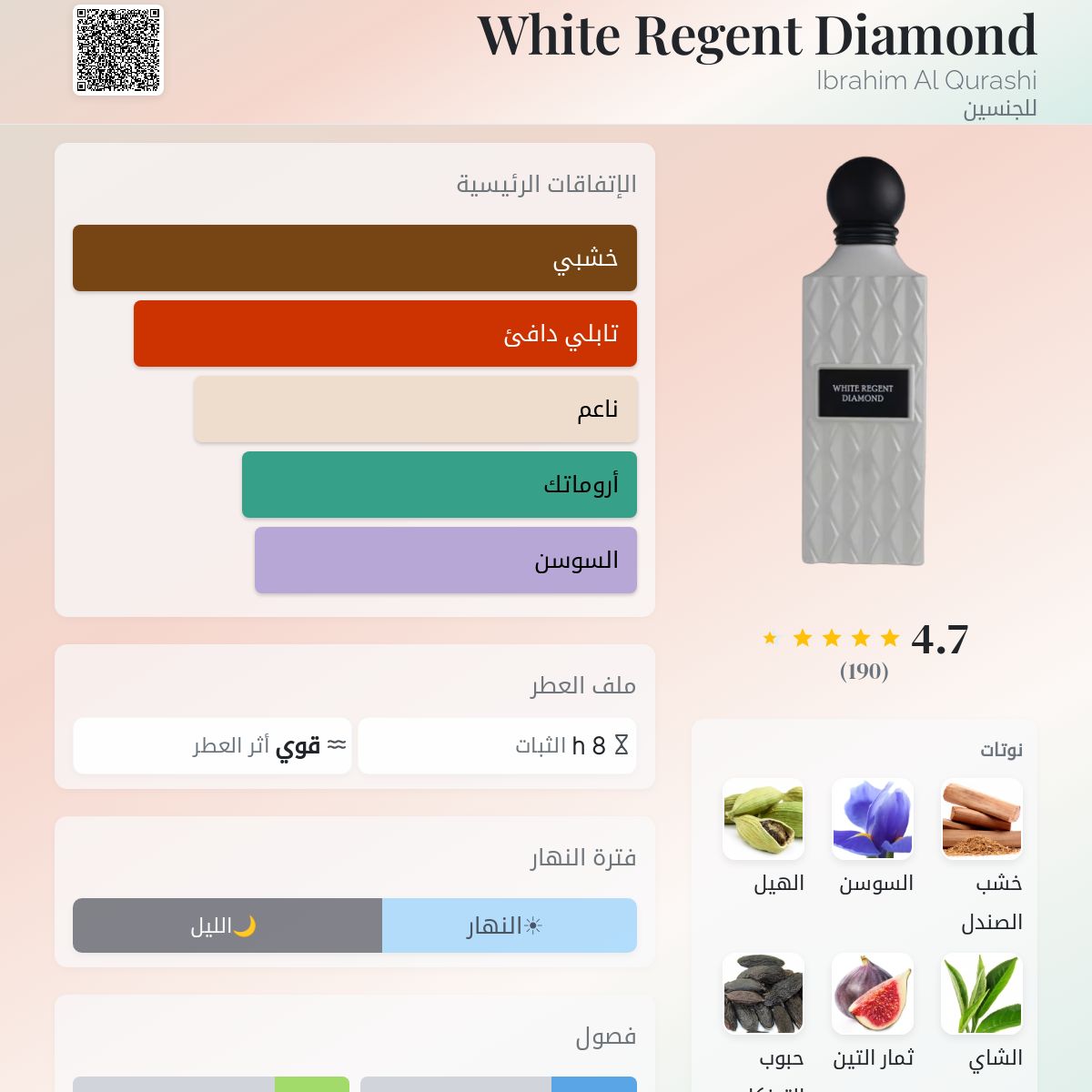White Regent Diamond Ibraq