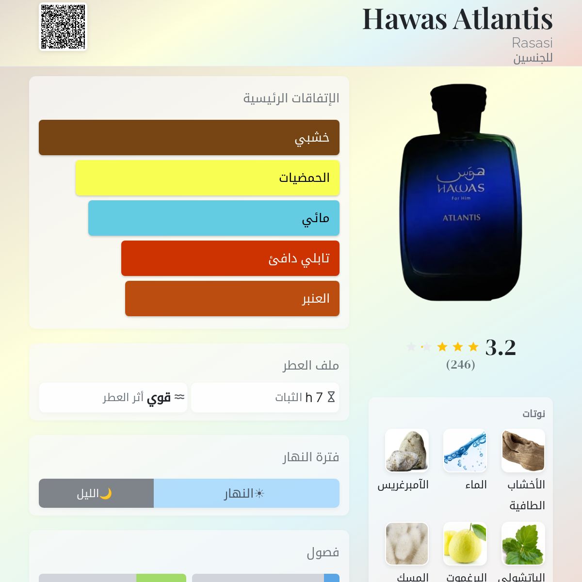 Hawas Atlantis Rasasi