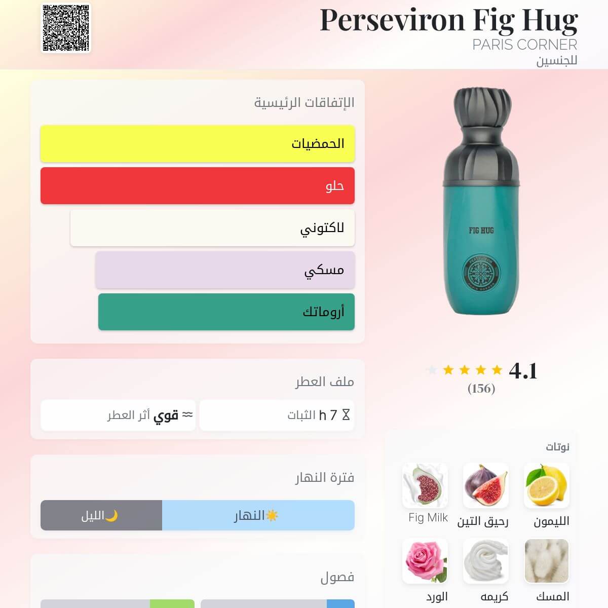 Perseviron Fig Hug PARIS CORNER
