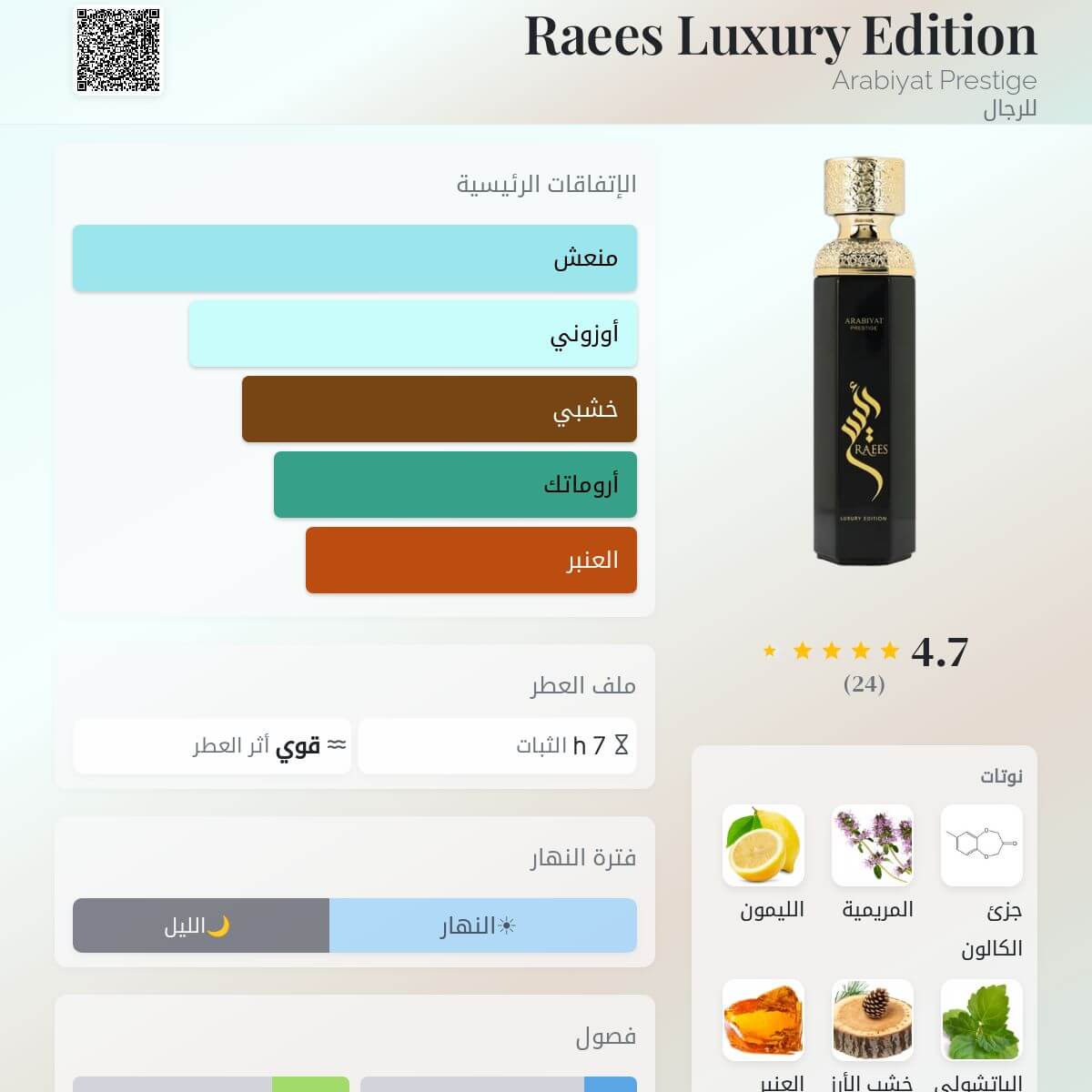Raees Luxury Edition Arabiyat Prestige