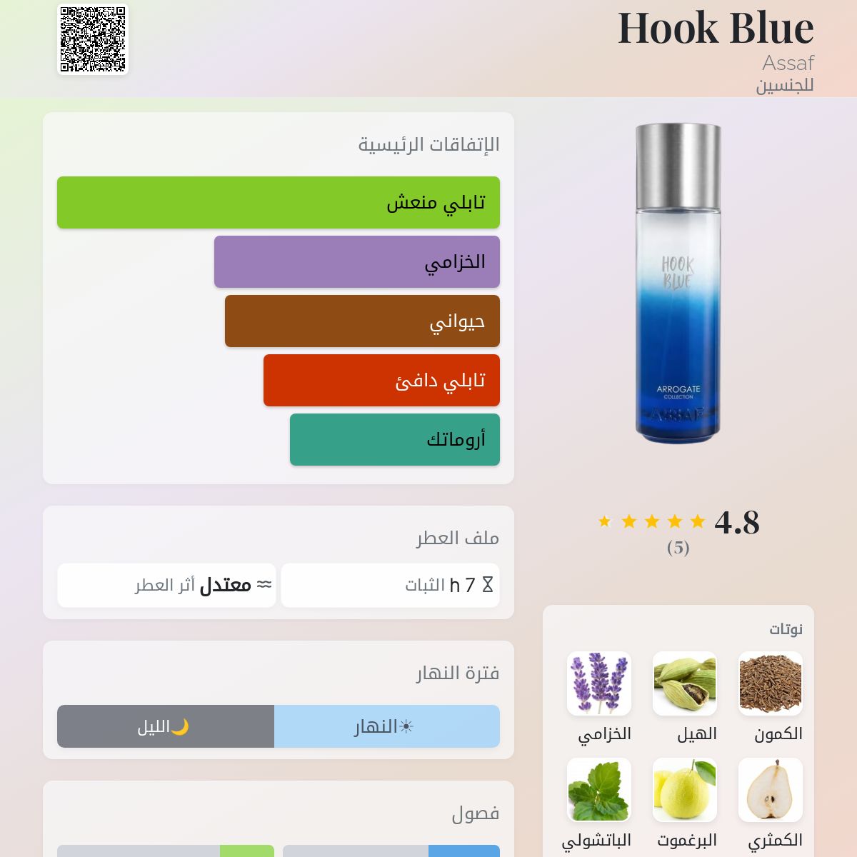 Hook Blue Assaf
