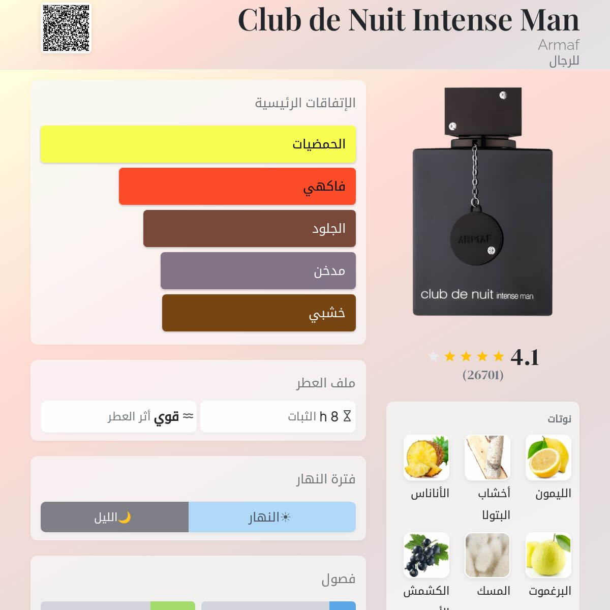 Club de Nuit Intense Man Armaf