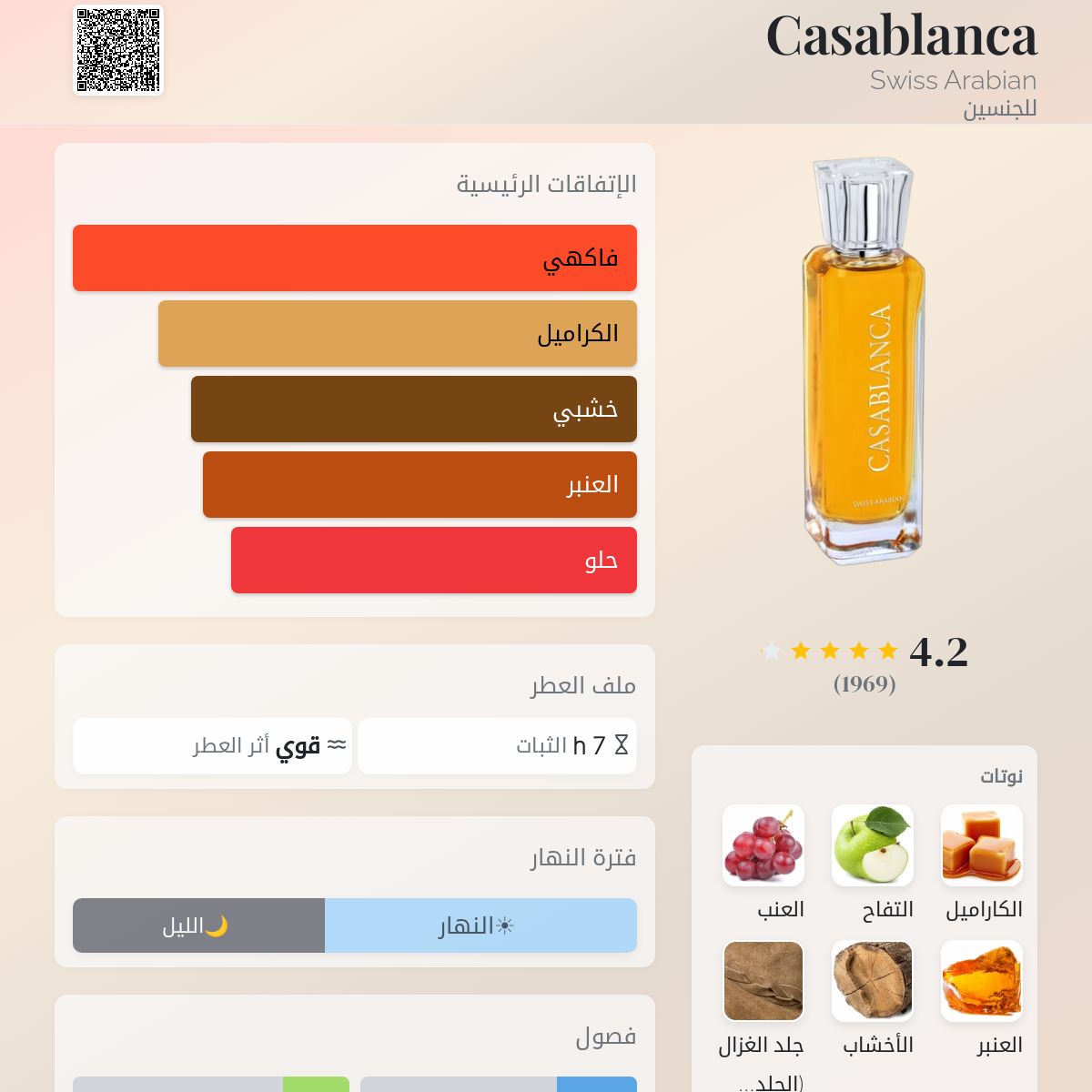 Casablanca Swiss Arabian