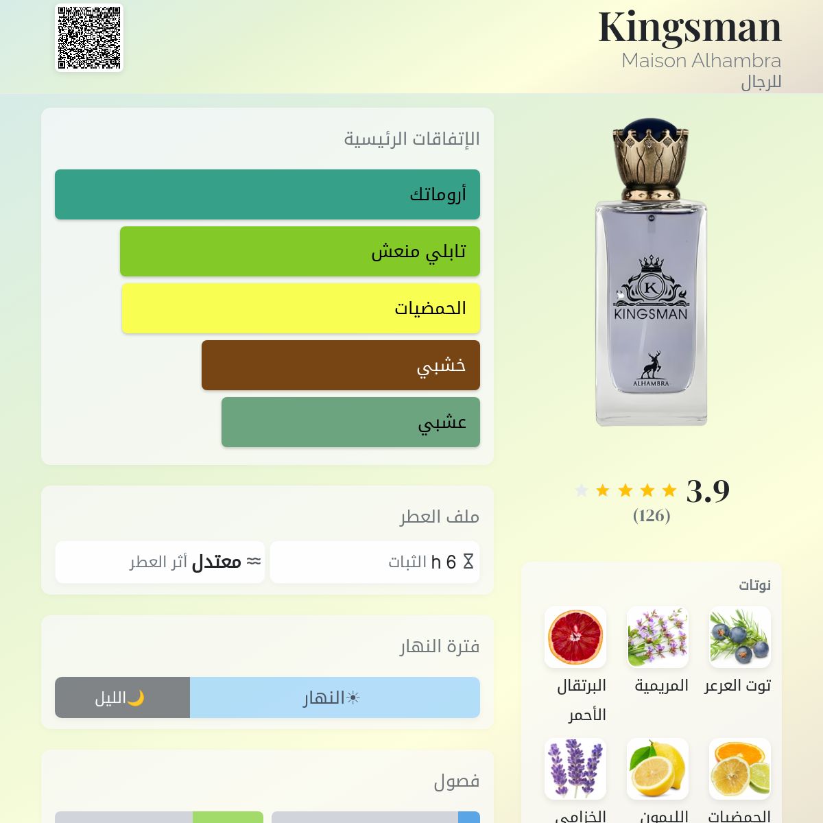 Kingsman Maison Alhambra