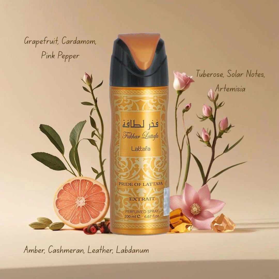 Fakhar Gold Extrait Deodorant 200ml by Lattafa