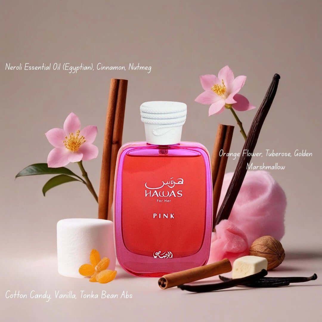 Hawas Pink Rasasi Perfumes