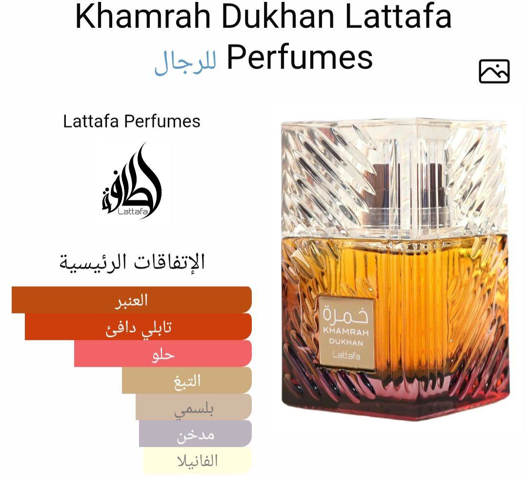 Khamrah Dukhan Lattafa Perfumes