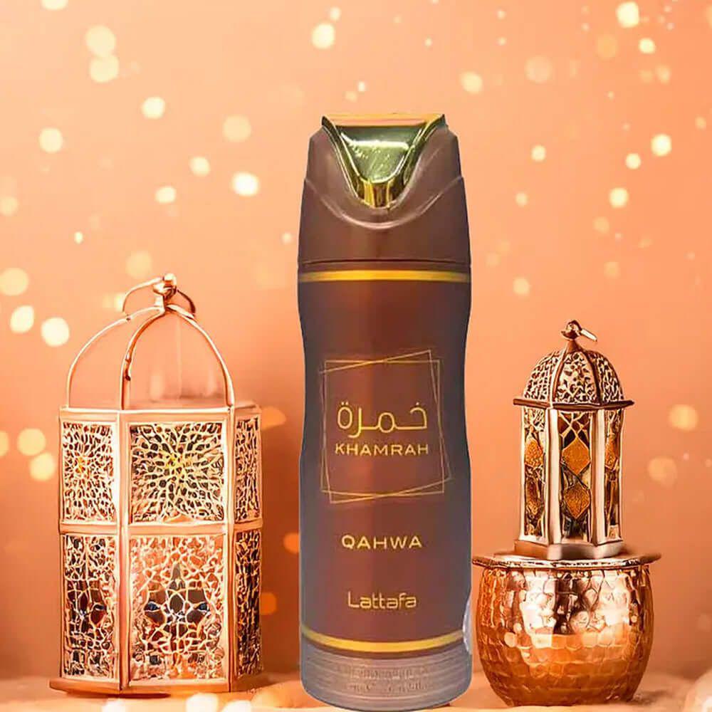 Khamrah Qahwa Deodorant Spray 200ml by Lattafa