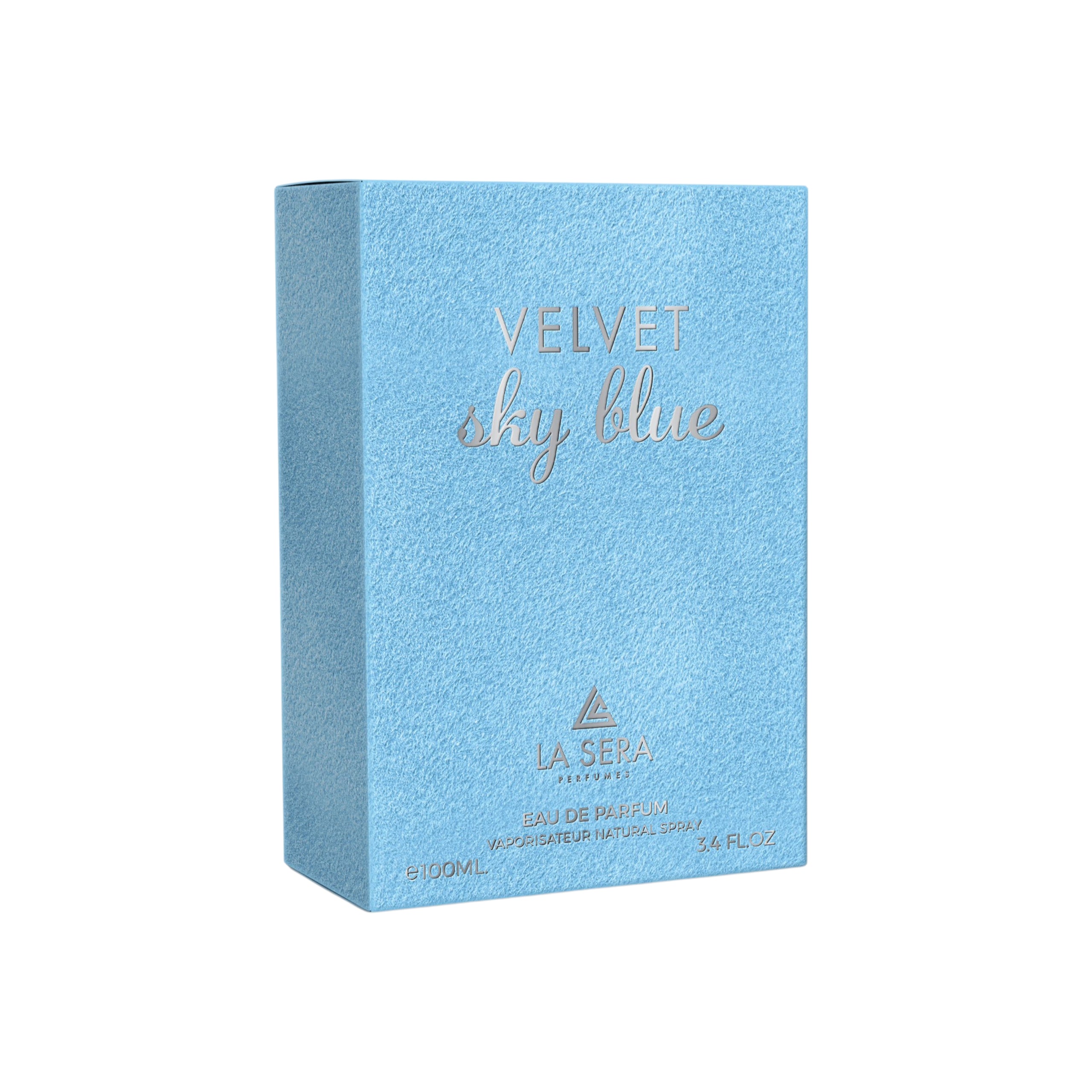 La Sera Velvet Sky Blue